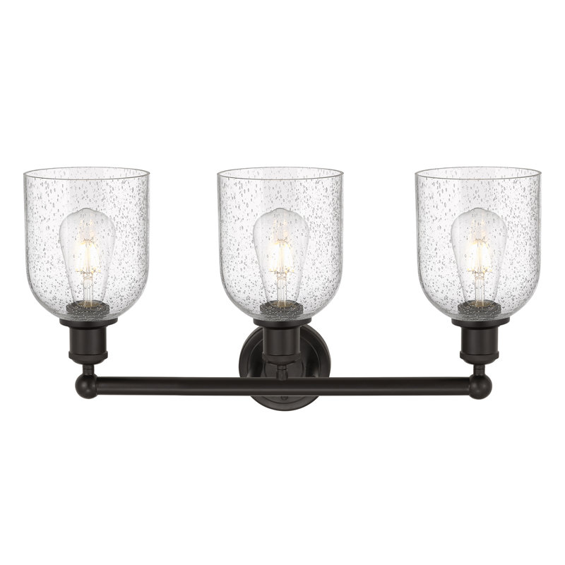 Allysson 3 - Light Dimmable Vanity Light, Oil Rubbed Bronze, Seedy