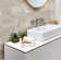 11" X 11" Basketweave Marble Mosaic Tile