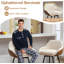 Upholstered Swivel Accent Chair-1498171079