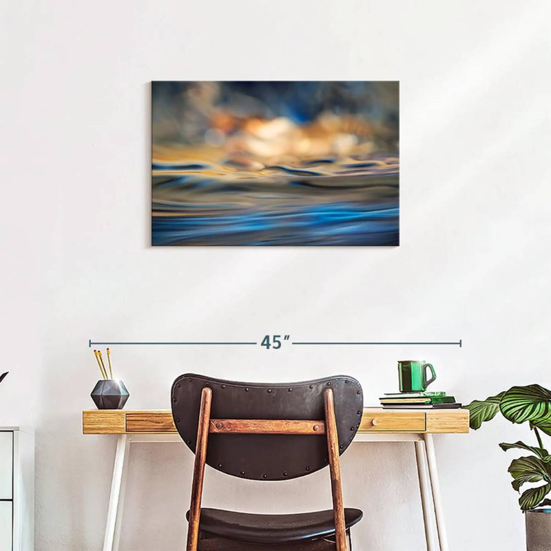Evening Waves, 20" H x 30" W