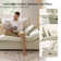 Silvia 102" Modern Storage Sofa With Lotus-Leaf Edge