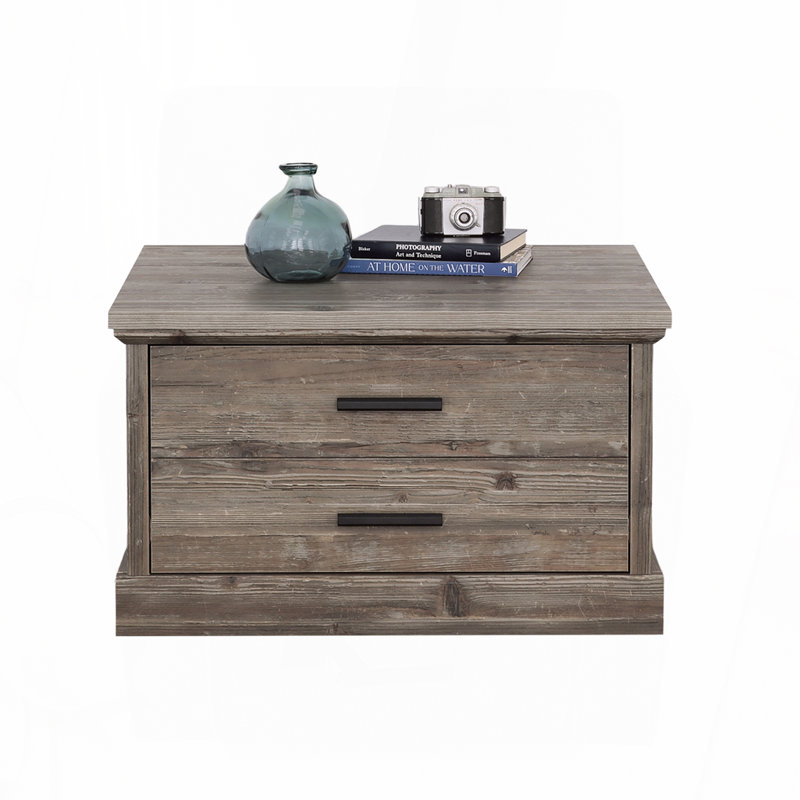 Side Table, Gray finish, Gray
