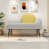Gray/Yellow Polyester Blend