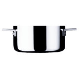 Attiva Pot with Lid 8.66" - 6 Pieces - Stainless Steel