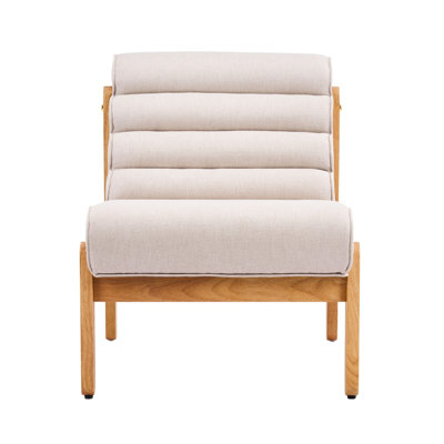Polyester Armless Leisure Accent Chair