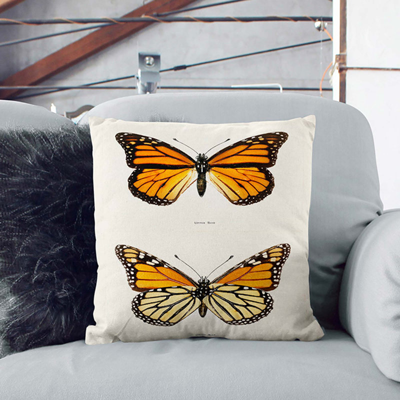 Square Throw Cushion, 55cm H x 55cm W x 20cm D