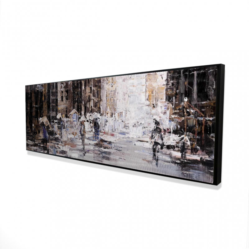 «Industrial Abstract City», reproduction sur toile