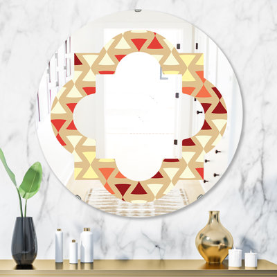 Miroir mural Quatrefoil Glam