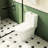 1.1/1.6 Ceramic Toilet, Elongated, 15.55 In Comfort Height, White, Soft Close Seat, & One