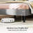 Twin Size Bed Frame with Linen Fabric Upholstered Headboard & Wooden Slat Support-434487956