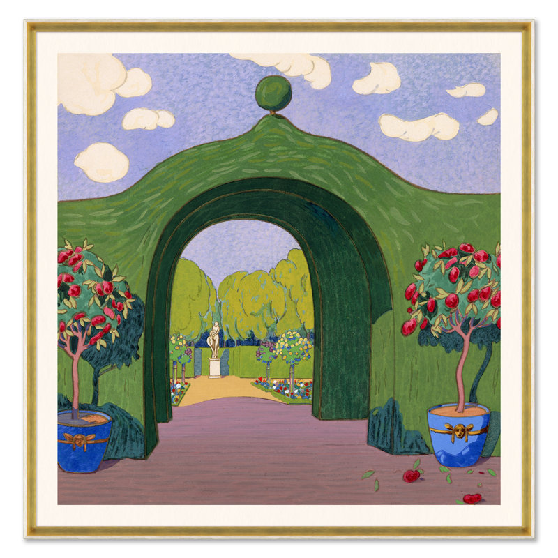 Garden Entrance Series Print Soicher Marin
