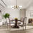 8-Light Modern Sputnik Sphere Chandelier
