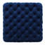 Velours bleu marine avec bouton hypnotisant