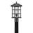 Autry Stained Glass Lantern Head Post Lantern-20245765