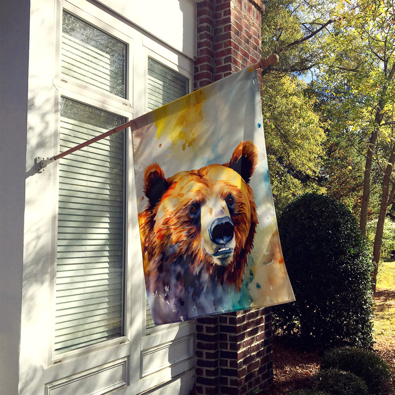 Drapeau pour animal à double face H 40 po x l 28 po