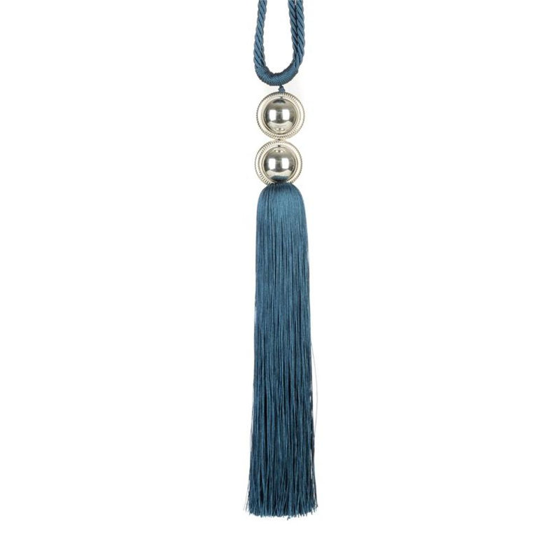 Brighton Fabric 38cm Curtain Tieback, Blue