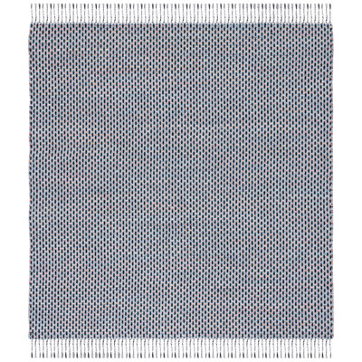 Mona 475 Area Rug In Blue / Black
