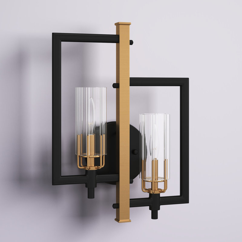 Kyla Steel Armed Sconce