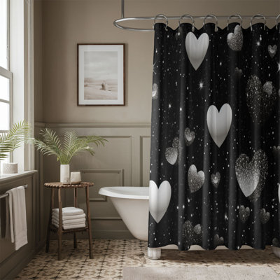 Simple Heart - Premium Shower Curtain