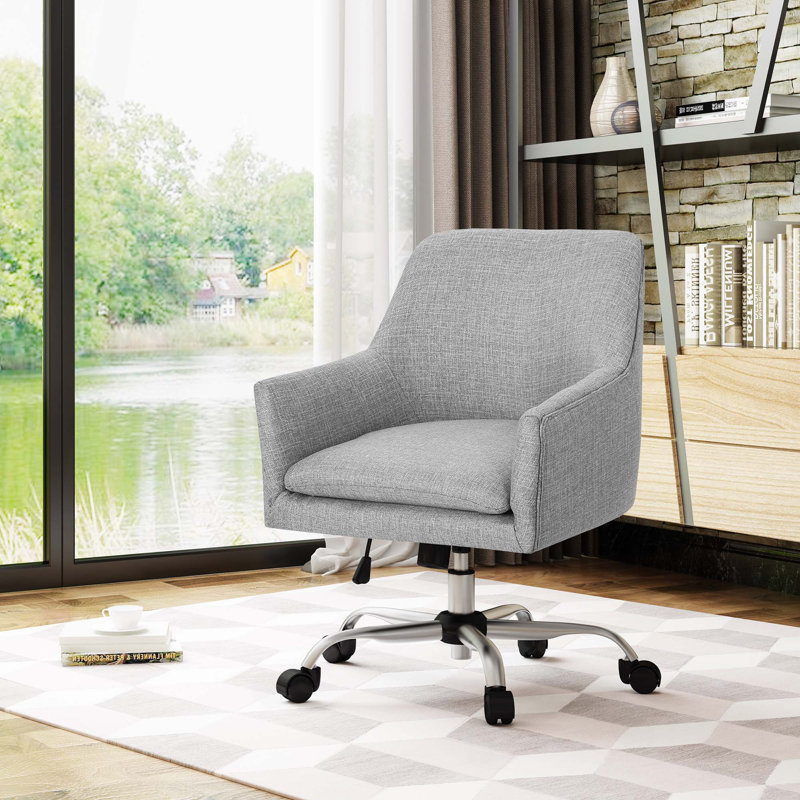 Chaise de travail Tairyn, Gris