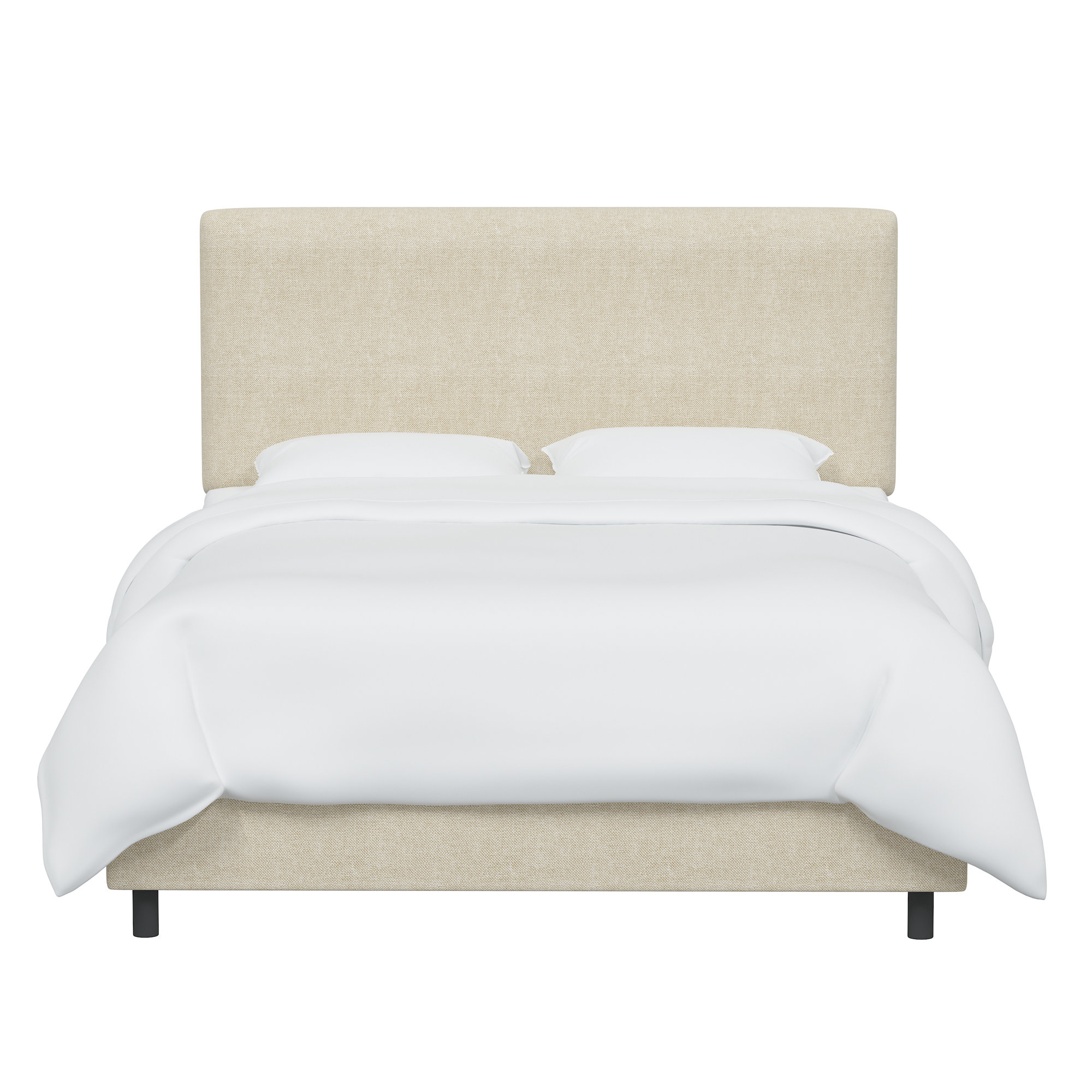 Atoll Upholstered Bed, Milsap Canvas Sustain® Tweed, Queen