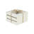 Farmstead Set of 3 Rustic Wood Storage Crates with Light Gray Finish-305256271