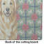 Planche à découper en verre Golden Retriever