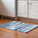 Premium Machine Washable Prisco Blue Rug