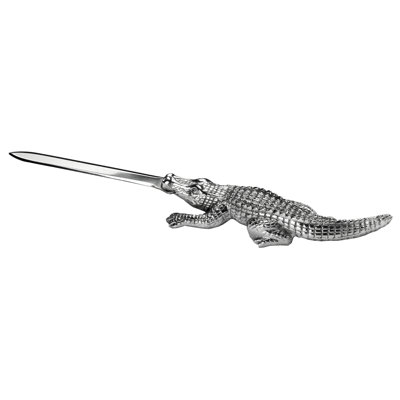 Ouvre-bouteille en alligator