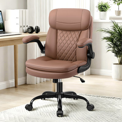 Fauteuil de direction ergonomique Loriece avec accoudoirs rabattables