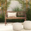 Glyndon Solid Wood Acacia Outdoor Bench