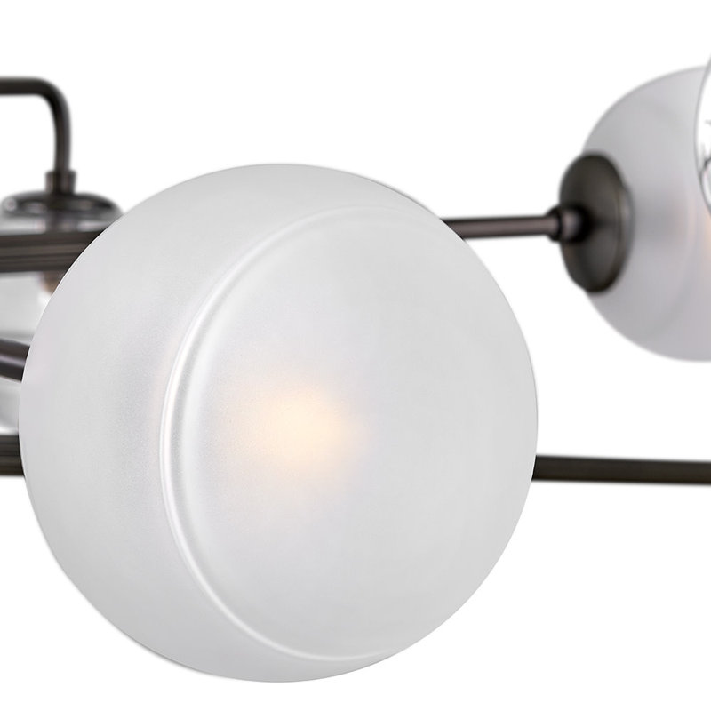 Oberon 8 - Light Chandelier, Black Oxide