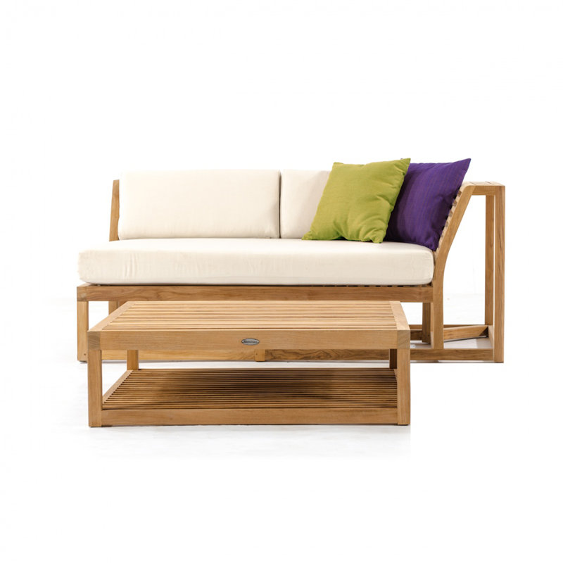 66.5'' Wide Loveseat with Cushions, Left Hand Facing