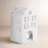 Porcelain Village House - Townhouse Stepped Gable Roof - 4.3"
