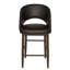 Tabouret Xaedyn classique en cuir de style Mid-Century moderne, bien que fabriqué-1607918922-1607918924