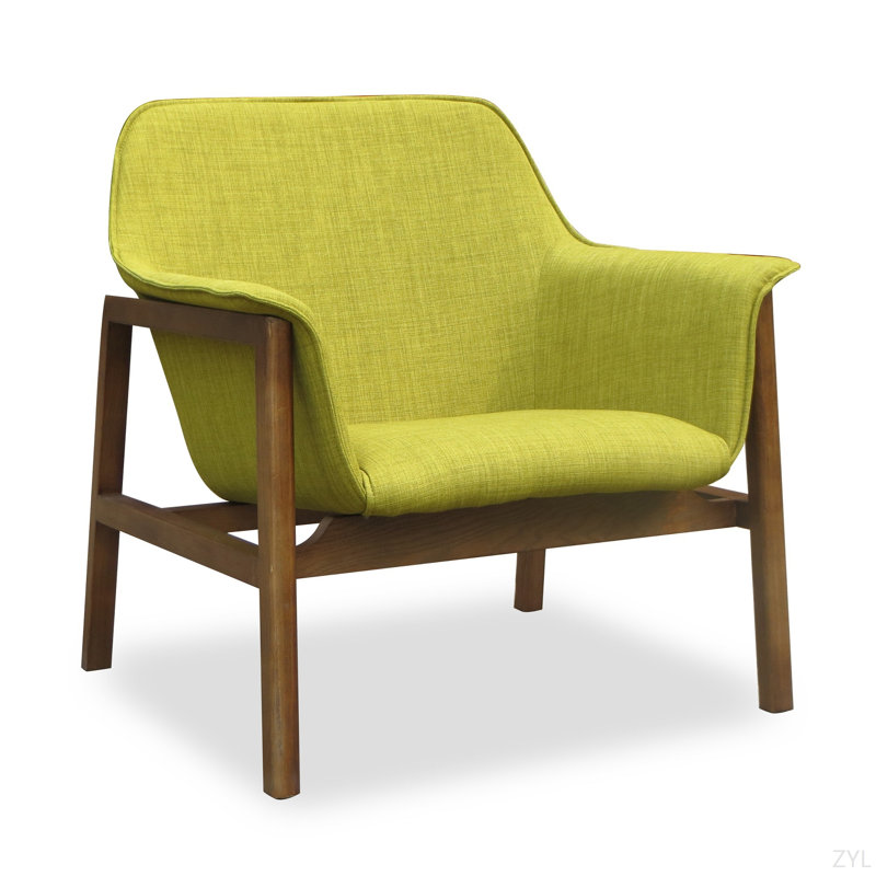 Fauteuil d'appoint en lin Miller