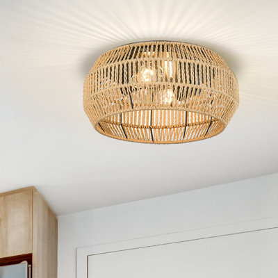 Plafonnier encastré 2 lumières 14,125 po Lanny