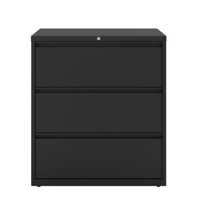 Quiyana 36'' Wide 3 -Drawer Steel File Cabinet -  Latitude RunÂ®, 69BF04265EA34F279DE91D3B1FB12A4B