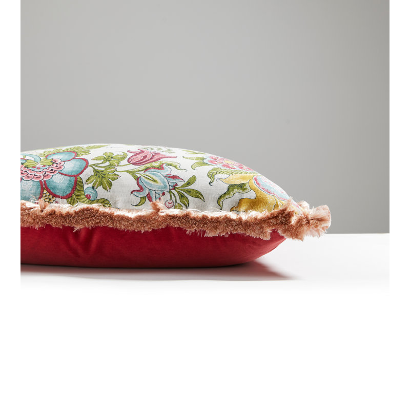 The MET x The House of Scalamandre Met Palampore/Linley Pillow, Flower Garden