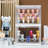 Clear Acrylic Display Case For Miniature Figures And Funko Pop - LED-Lit, Dustproof, Detachable Shelves - Stackable Showcase Display Cases For Collectibles Mini Toys