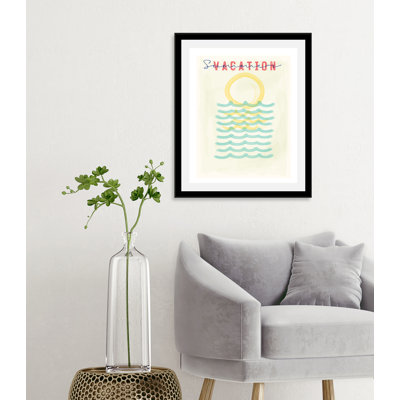 Vacation - Single Picture Frame Print