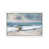 White Floater Framed