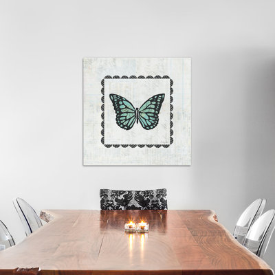 « papillon » par courtney prahl, impression sur toile tendue
