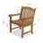 Anautica 6 - Person Wood Patio Dining Set with Rectangular Table