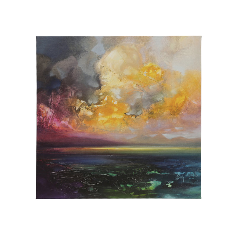 Isle Of Jure by Scott Naismith - Painting on Canvas, 85cm H x 85cm W x 3.8cm D