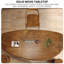 Ensemble de table de salle à manger moderne en bois massif-105972967-122719447