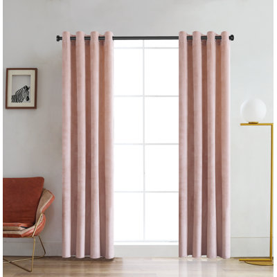 Ciel Room Darkening Curtain Single Panel