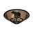 Janas Acrylic Flush Mount