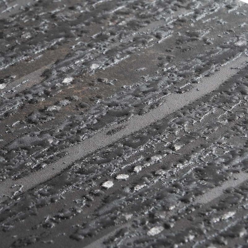 Twilight 12X48 Metal Look Porcelain Tile, Deco Dark