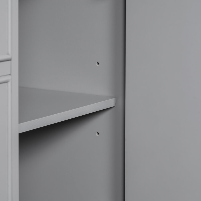 [Cabinet seulement] Meuble-lavabo gris de 36 po (lavabo non inclus)